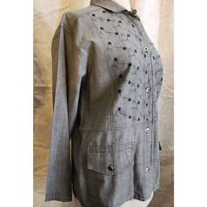 J10  Outbrook dressy/casual jacket with embroidery